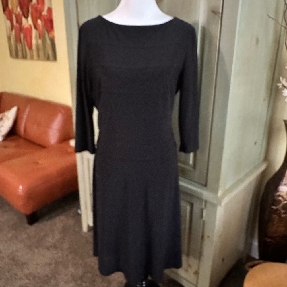 Chaps Black Elegant Women's Dress🖤